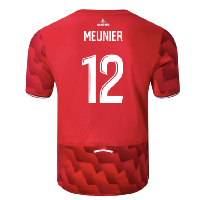 2025-2026 Lille Home Shirt (Meunier 12)-Vantage Point Soccer